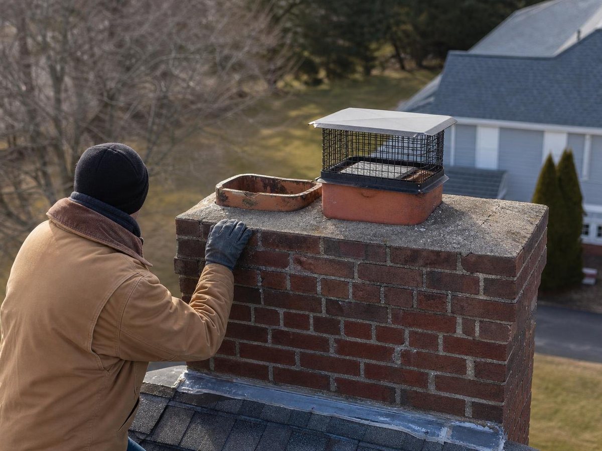 Woods Chimney Repair work in Dayton
